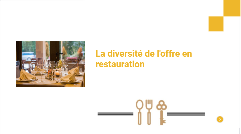 Diversite offre restauration