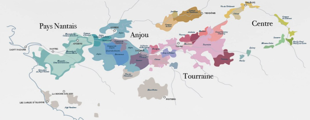 Val de loire vignoble