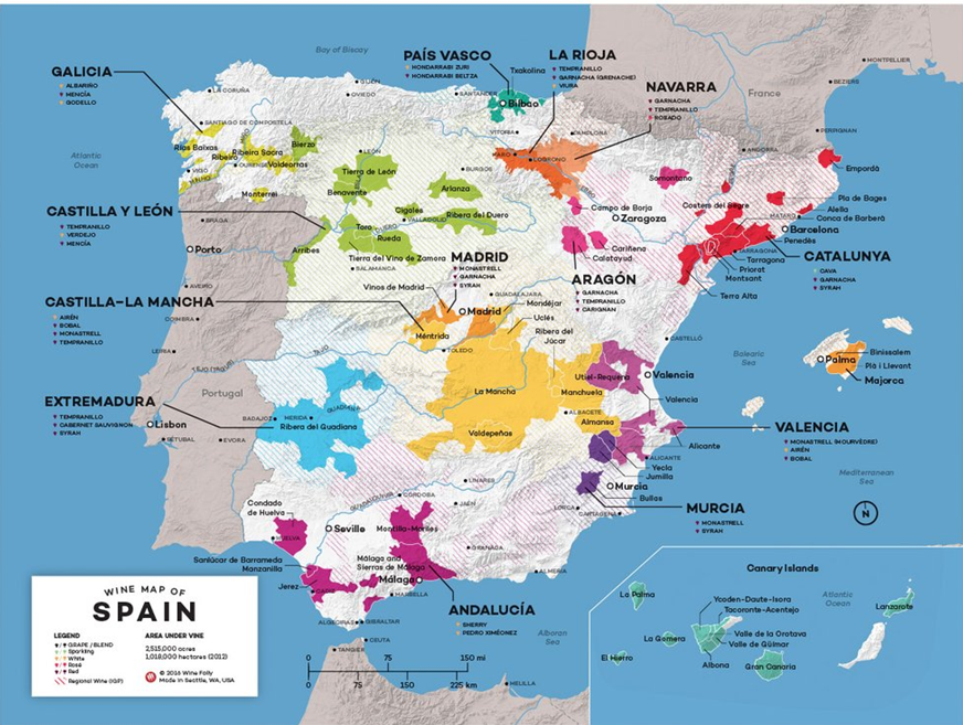 Espagne vignoble